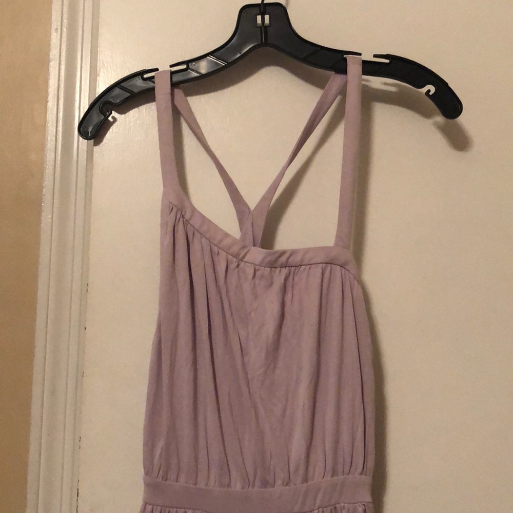 NWT UO KIMCHI BLUE MODAL GOWN Size M Lavender - Picture 3 of 5